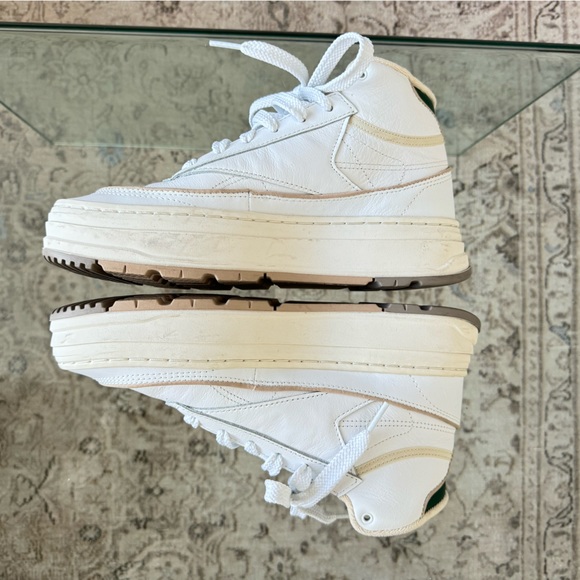 Reebok Club C Geo Mid - Green Detail - Picture 7 of 11